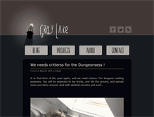 Tablet Screenshot of graylakestudios.com